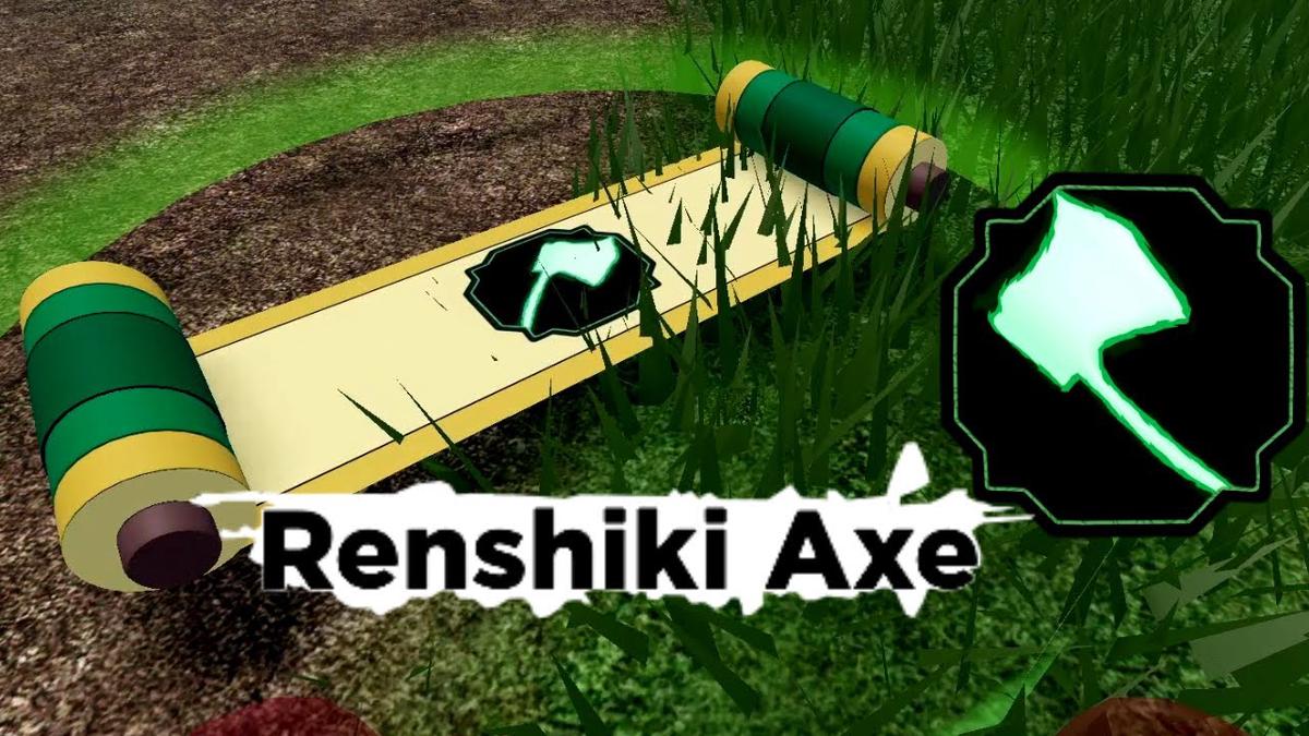 'Video thumbnail for Renshiki Axe spawn location Renshiki Boss FAST KILL - Shindo Life'