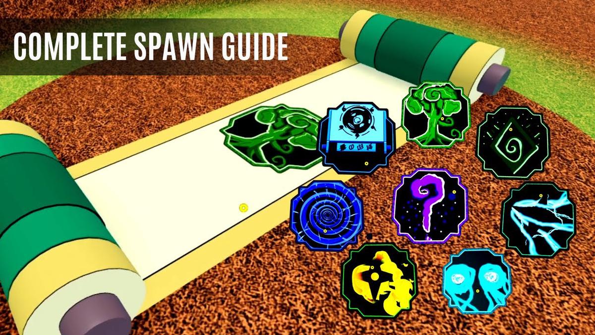 'Video thumbnail for EVERY JUTSU spawn location BIGGEST UPDATE - Shindo Life'