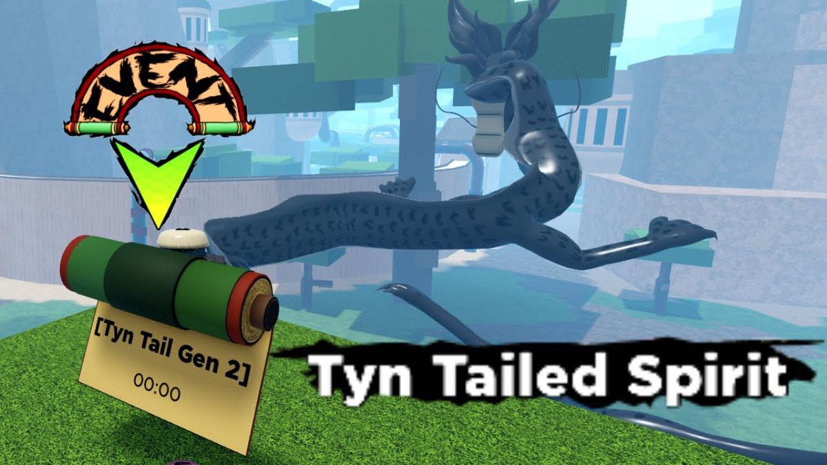 'Video thumbnail for TYN TAILED SPIRIT GEN 2 BOSS spawn location - Shindo Life'