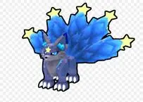 Secret Starry Fox pet in the Enchanted Forest