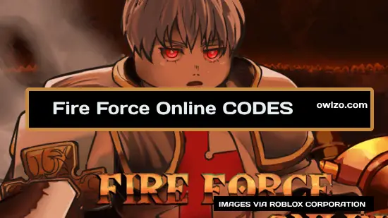 Fire Force Online codes