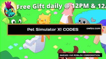 Pet Simulator X Codes - Roblox