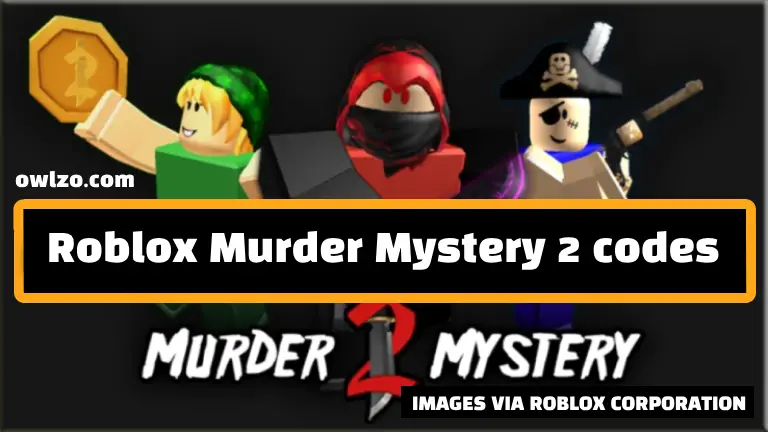 Roblox Murder Mystery 2 codes