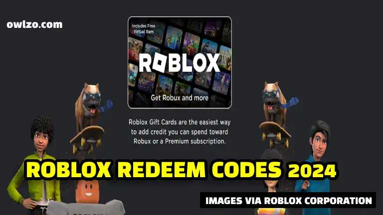 Roblox Redeem Codes 2024
